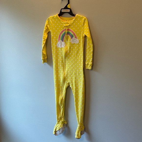 Simple Joys by Carter's Toddlers Snug-Fit Footed Cotton Pajamas, 3pk - Yellow - Picture 11 of 16